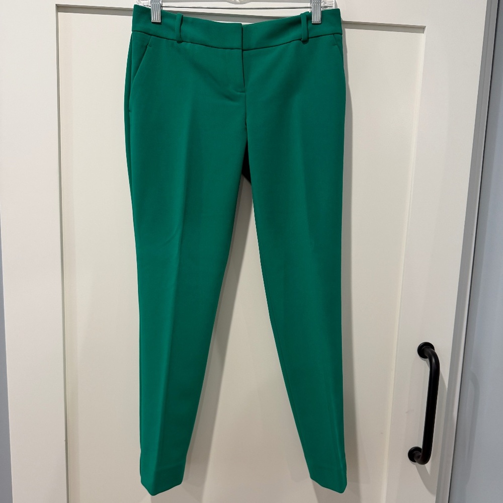 The Limited Green Trouser Pants, Sz 2